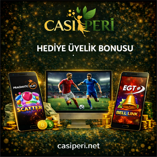 Casiperi hediye üyelik bonusu, Pragmatic Play Sweet Bonanza Scatter ve EGT Bell Link oyunlarını test etmenize yardımcı olur.
